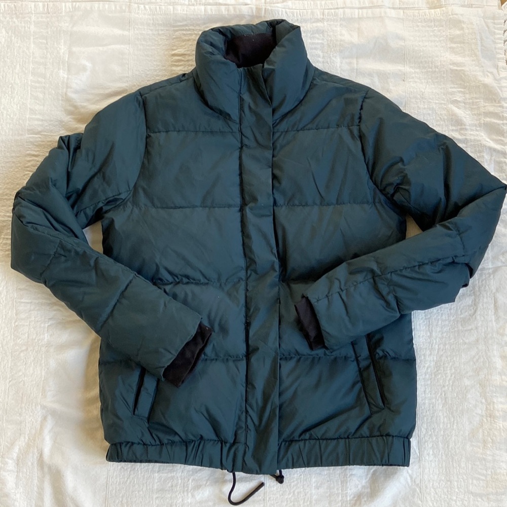 Athleta - Teal Puffer Jacket